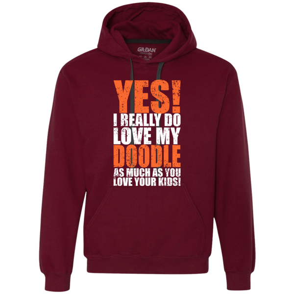 Really Love My Doodle - Gildan Heavyweight Sweatshirt