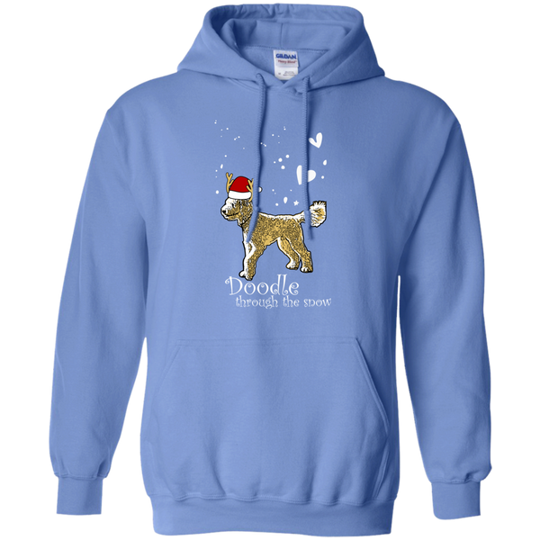 Doodle Through The Snow - Gildan Pullover Hoodie