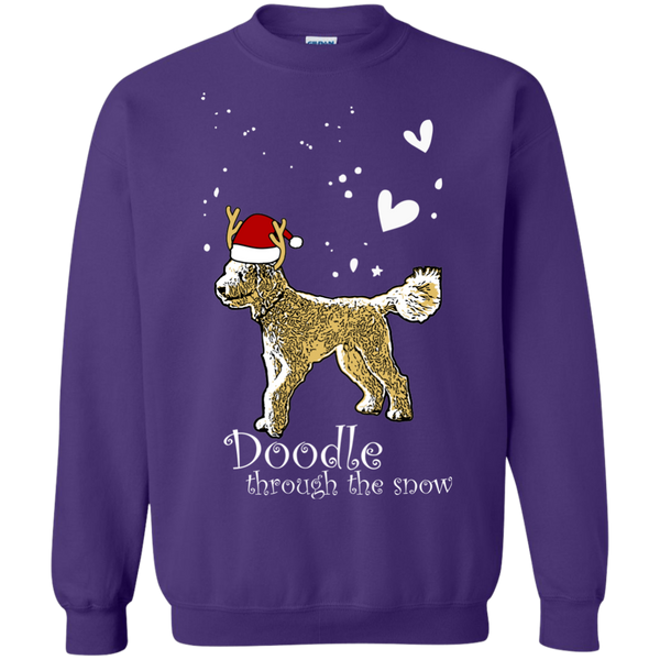Doodle Through The Snow - Gildan Sweatshirt