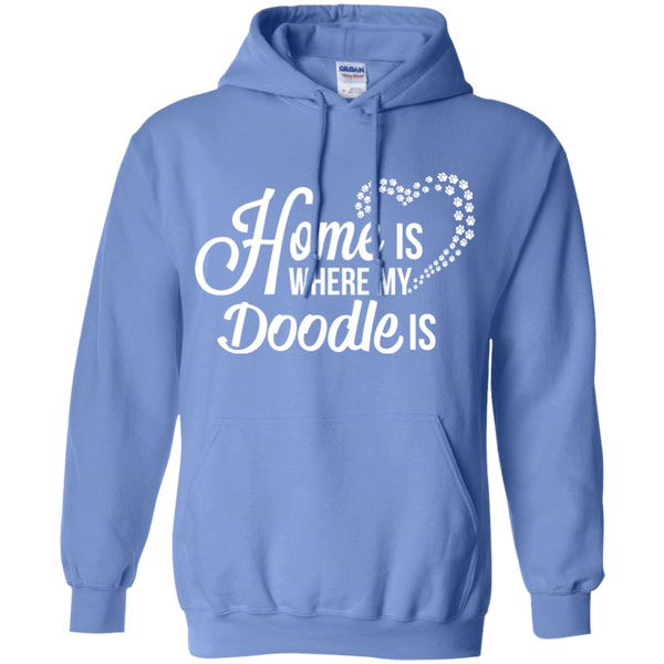 Home Is Where My Doodle Is - Gildan Hoodie