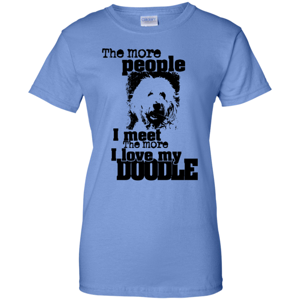 I Love My Doodle - Gildan Ladies T-Shirt