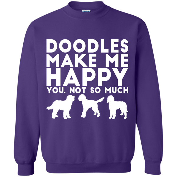 Doodles Make Me Happy - Gildan Sweatshirt