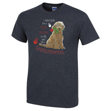 God Sent Me a Goldendoodle - Gildan Tee