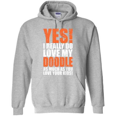 Really Love My Doodle - Gildan Hoodie