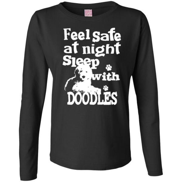 Feel Safe At Night - Ladies Long Sleeve T-Shirt