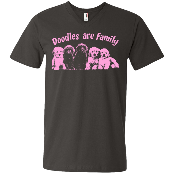 Doodles Are Family - Men's V-Neck
