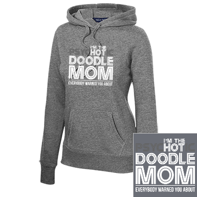 Hot Doodle Mom - Ladies Hooded Sweatshirt