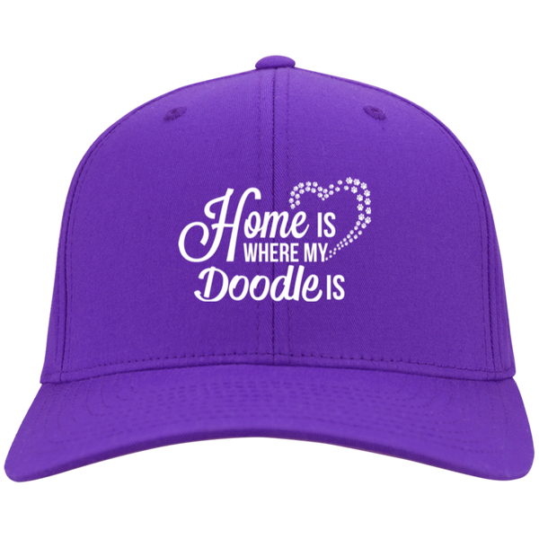 Home Is Where My Doodle Is - Twill Cap