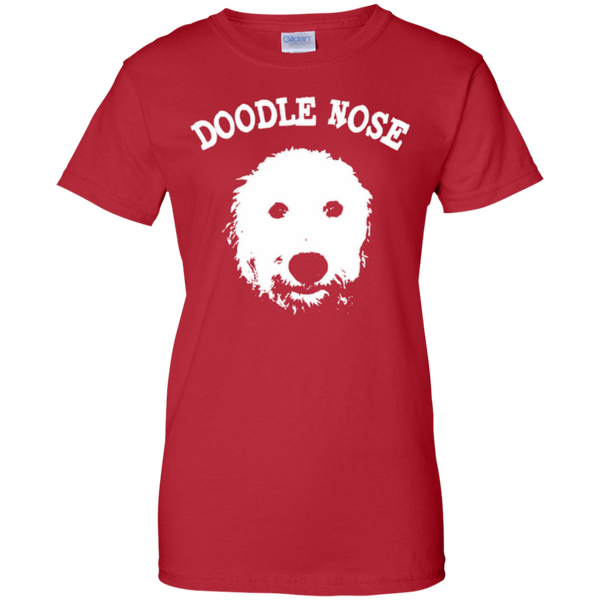 Doodle Nose - Gildan Ladies T-Shirt