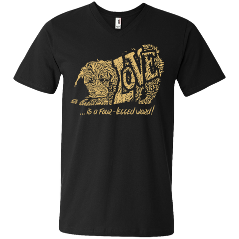 Love Is a Four Legged Word - Men's V-Neck