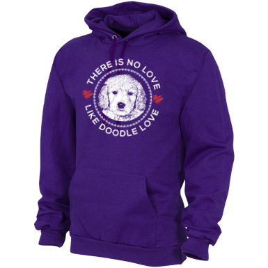 There is no Love Like Doodle Love - Gildan Hoodie