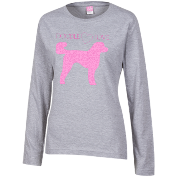 Doodle Love - Ladies Long Sleeve T-Shirt