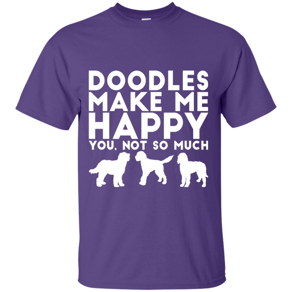 Doodles Make Me Happy - Gildan T-Shirt