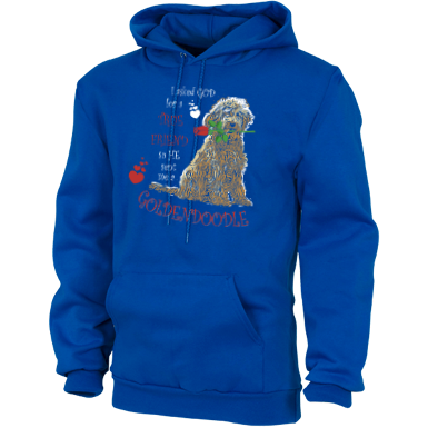 God Sent Me A Goldendoodle - Gildan Hoodie