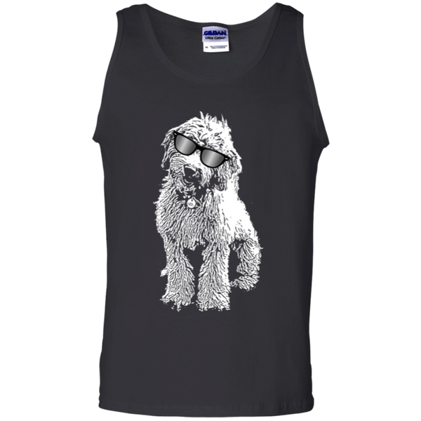 Doodle With Glasses - Gildan Tank Top
