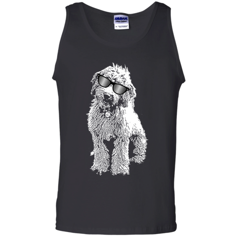 Doodle With Glasses - Gildan Tank Top