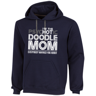 Hot Doodle Mom - Gildan Heavyweight Pullover Fleece