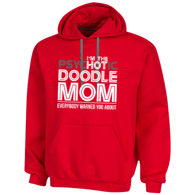 Hot Doodle Mom - Gildan Heavyweight Pullover Fleece