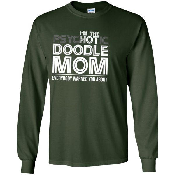 Hot Doodle Mom - Gildan Long Sleeve