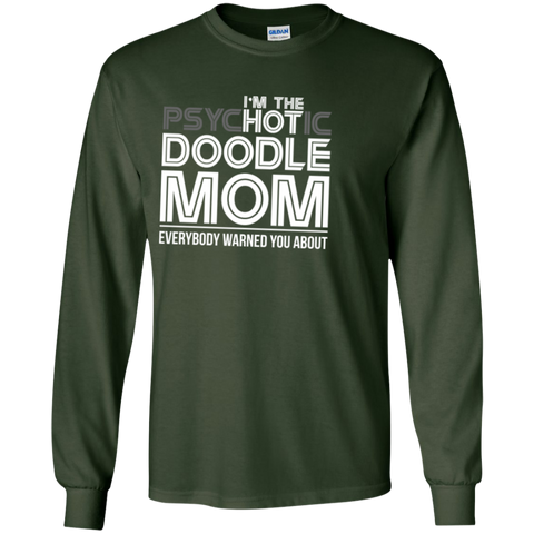Hot Doodle Mom - Gildan Long Sleeve