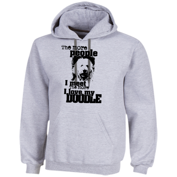 I Love My Doodle - Gildan Heavyweight Pullover Fleece