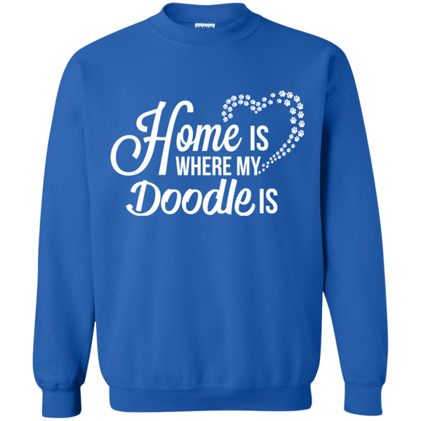 Home Is Where My Doodle Is - Gildan Sweatshirt