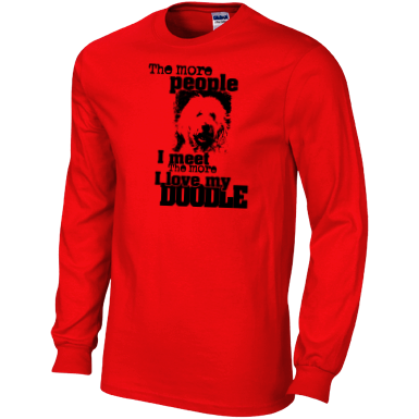 I Love My Doodle - Gildan Long Sleeve