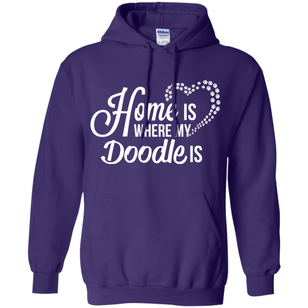 Home Is Where My Doodle Is - Gildan Hoodie