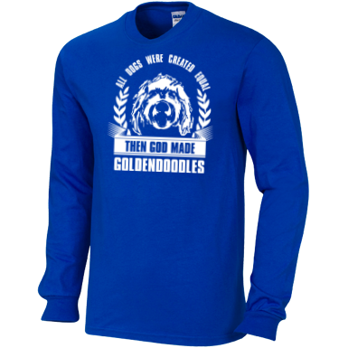 Then God Made Goldendoodles - Gildan Long Sleeve