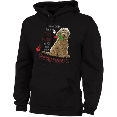 God Sent Me A Goldendoodle - Gildan Hoodie