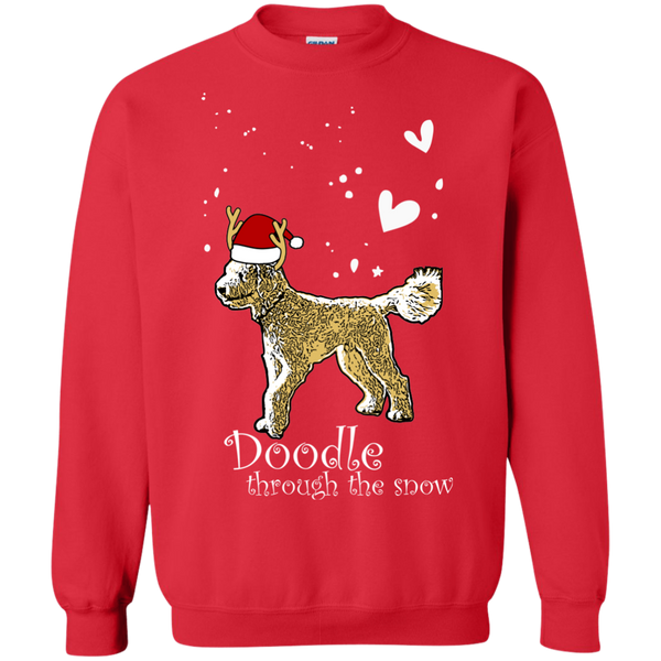Doodle Through The Snow - Gildan Sweatshirt