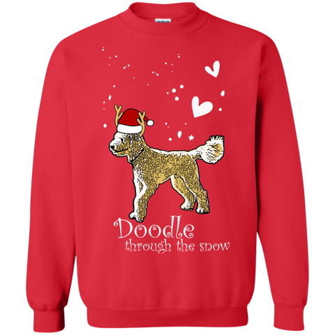 Doodle Through The Snow - Gildan Sweatshirt