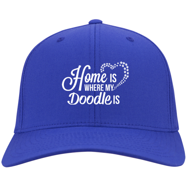 Home Is Where My Doodle Is - Twill Cap
