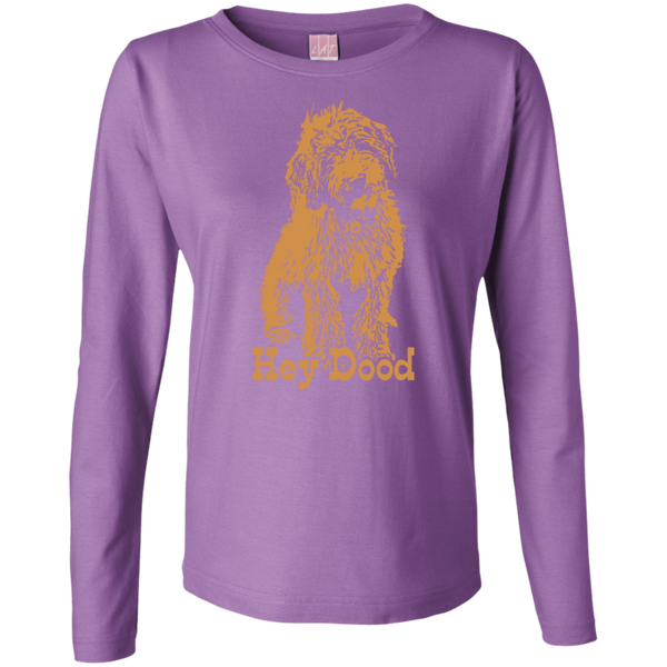 Hey Dood - Ladies Long Sleeve T-Shirt