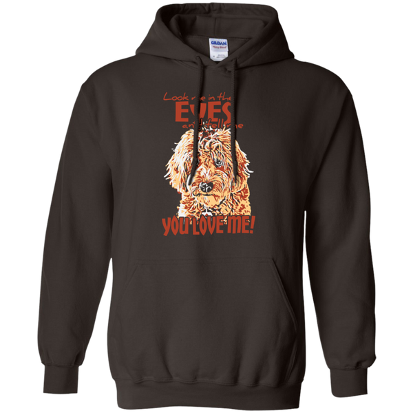 Look Me In The Eyes - Gildan Hoodie