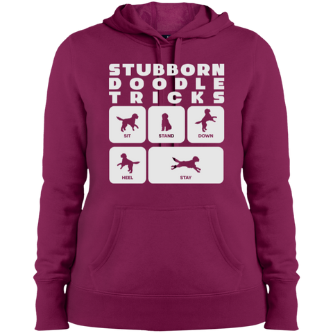 Doodle Tricks - Ladies Hooded Sweatshirt