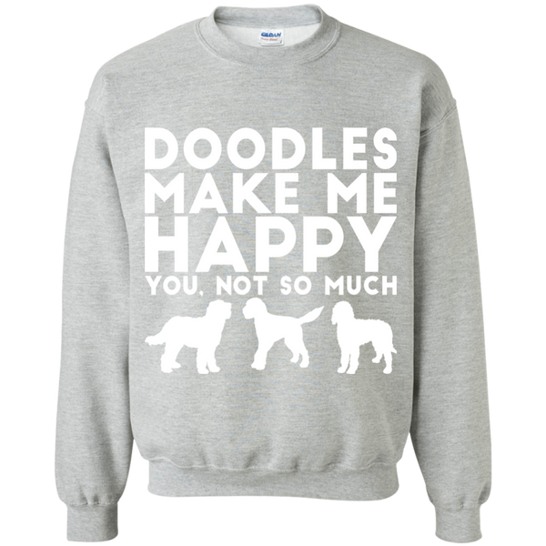 Doodles Make Me Happy - Gildan Sweatshirt