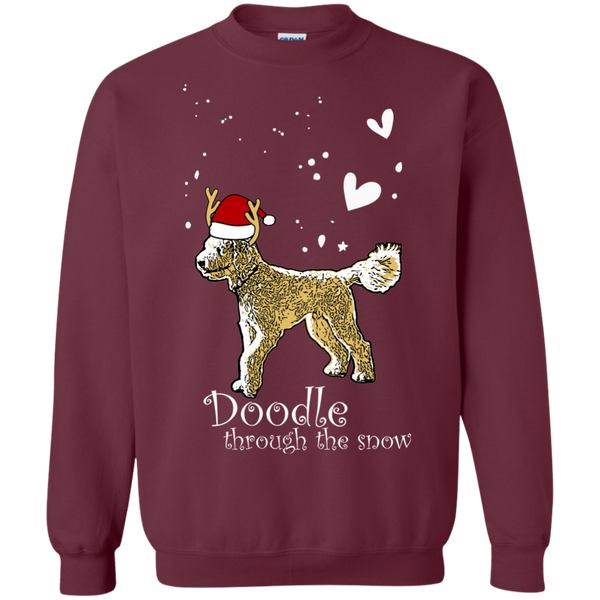 Doodle Through The Snow - Gildan Sweatshirt