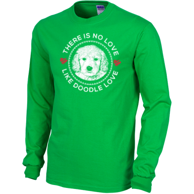 There is no Love Like Doodle Love - Gildan Long Sleeve