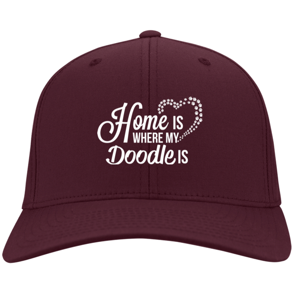 Home Is Where My Doodle Is - Twill Cap