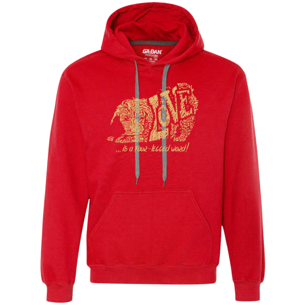 Love Is a Four Legged Word - Gildan Heavyweight Fleece Sweatshirt