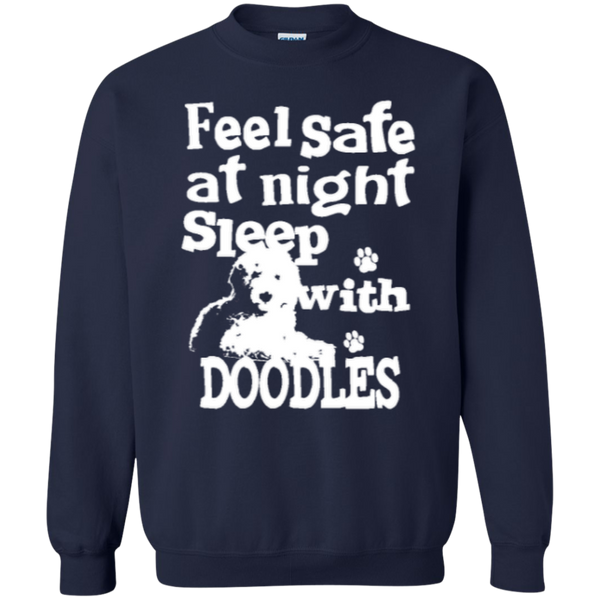 Feel Safe At Night - Gildan Crewneck Sweatshirt