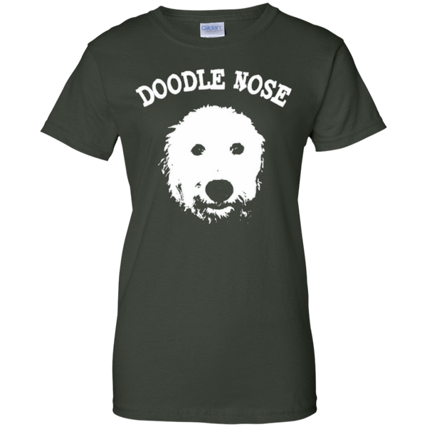 Doodle Nose - Gildan Ladies T-Shirt