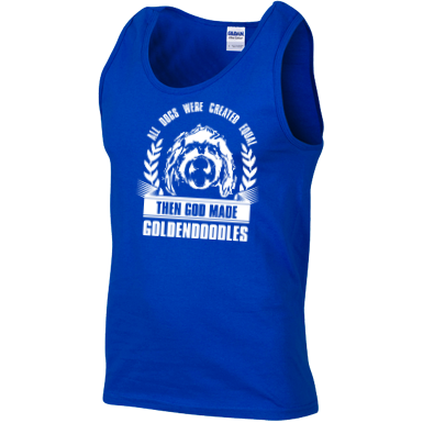 Then God Made Goldendoodles - Gildan Tank Top