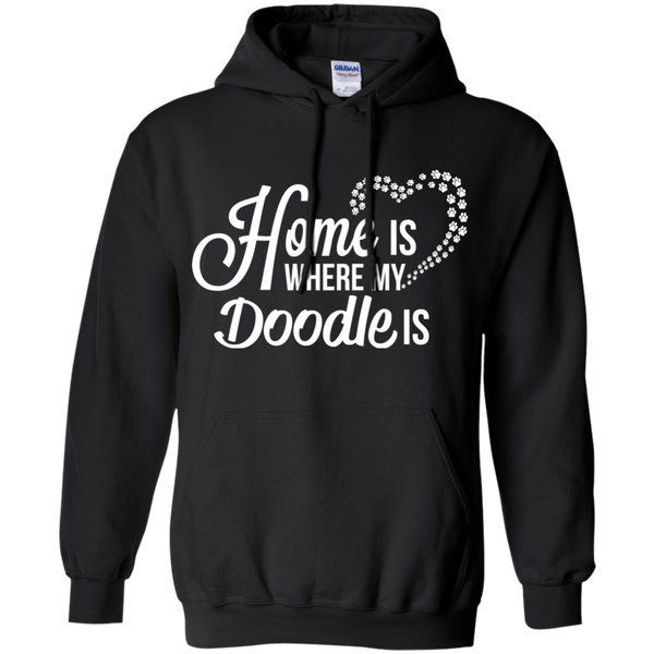Home Is Where My Doodle Is - Gildan Hoodie