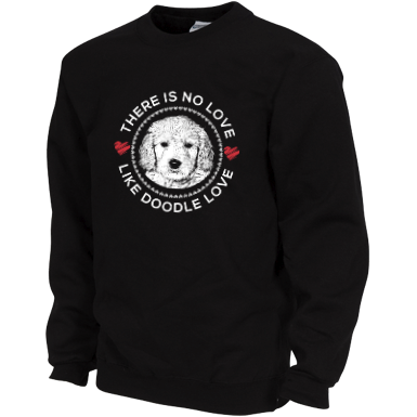 There is no Love Like Doodle Love - Gildan Sweatshirt