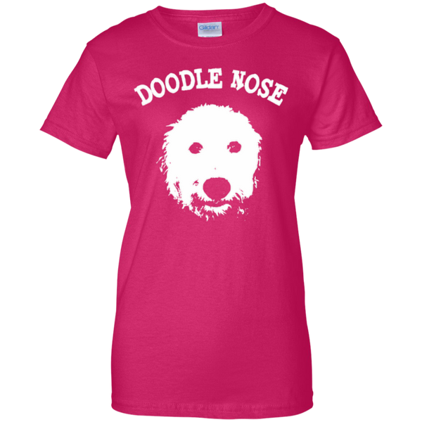 Doodle Nose - Gildan Ladies T-Shirt