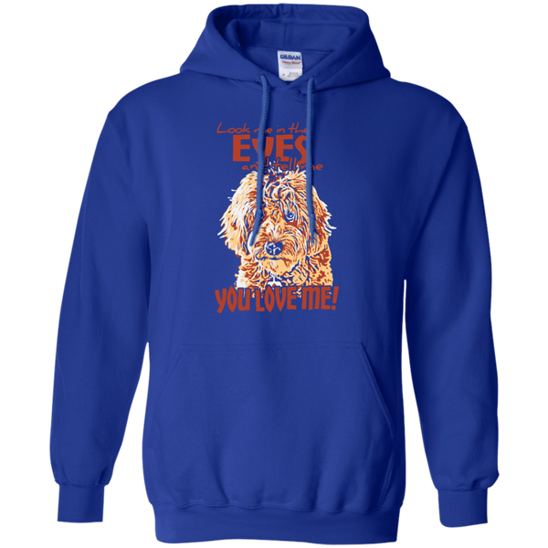 Look Me In The Eyes - Gildan Hoodie