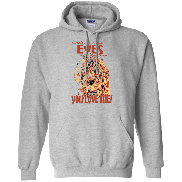 Look Me In The Eyes - Gildan Hoodie