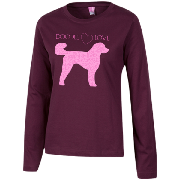 Doodle Love - Ladies Long Sleeve T-Shirt